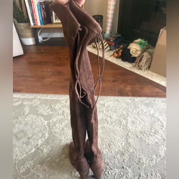 Stuart Weitzman Brown Highland Over-the-Knee Boots- off size 7 & 7.5 NWOT - Picture 7 of 15